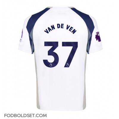Tottenham Hotspur Micky van de Ven #37 Hjemmebanetrøje 2025-26 Kortærmet Tottenham Hotspur Micky van de Ven #37 Hjemmebanetrøje 2025-26 Kortærmet